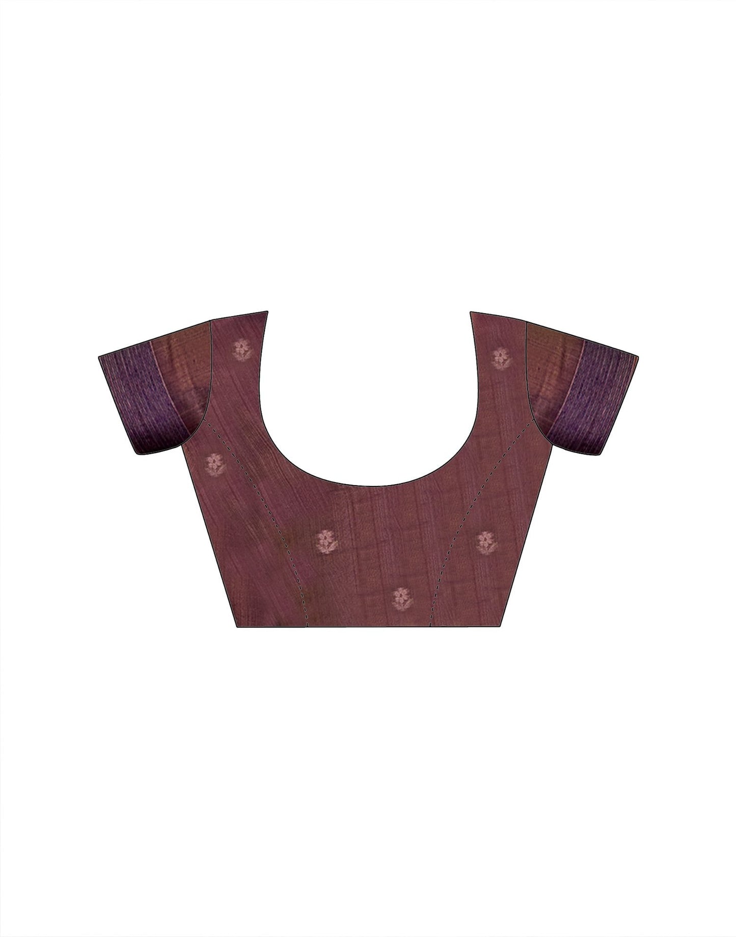 Light Mauve Silk Printed Saree