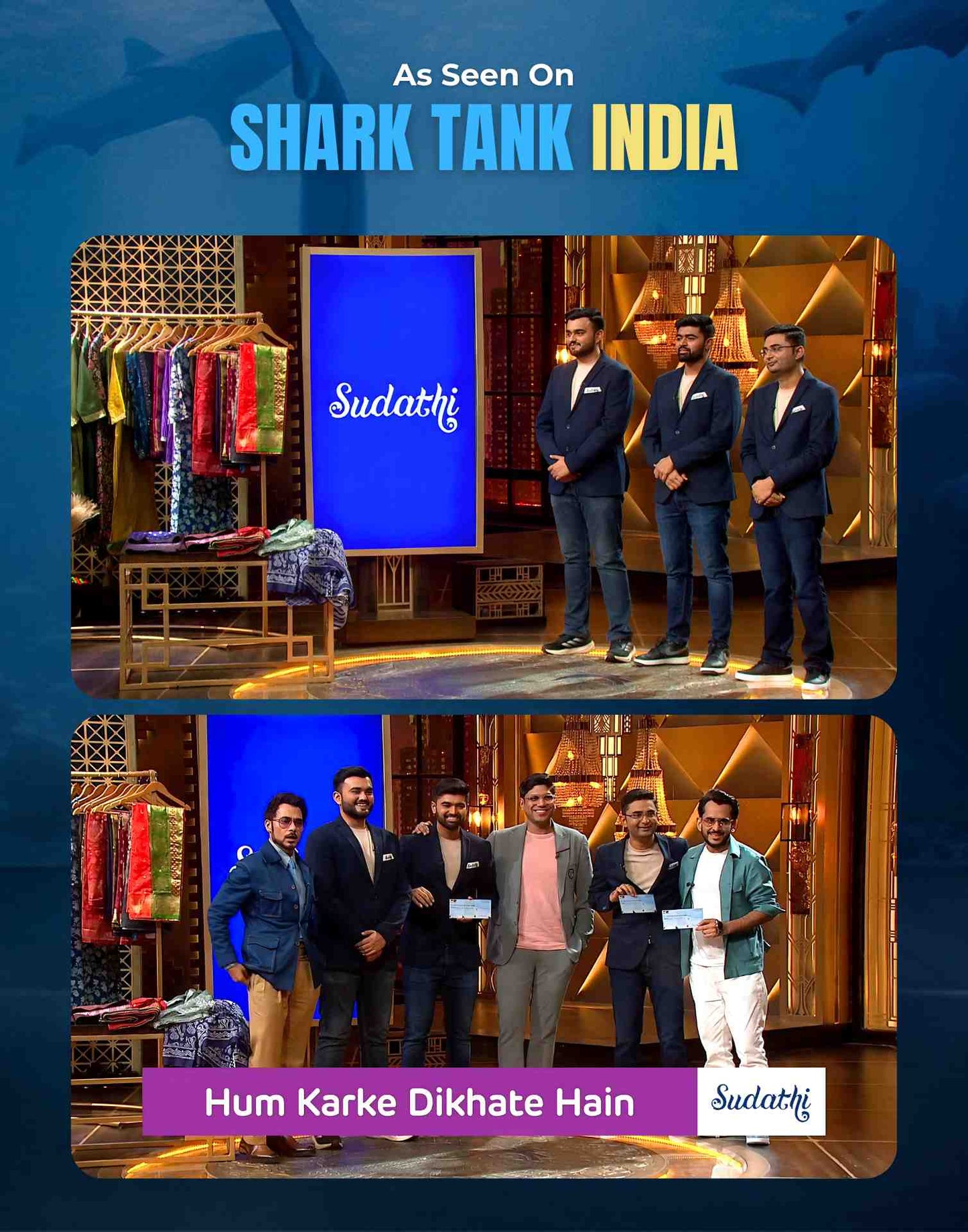 Pink Georgette Bandhani Printed Lace Saree